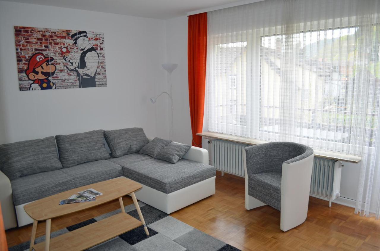 Ferienwohnung Am Kurpark Бад-Вильдбад Экстерьер фото